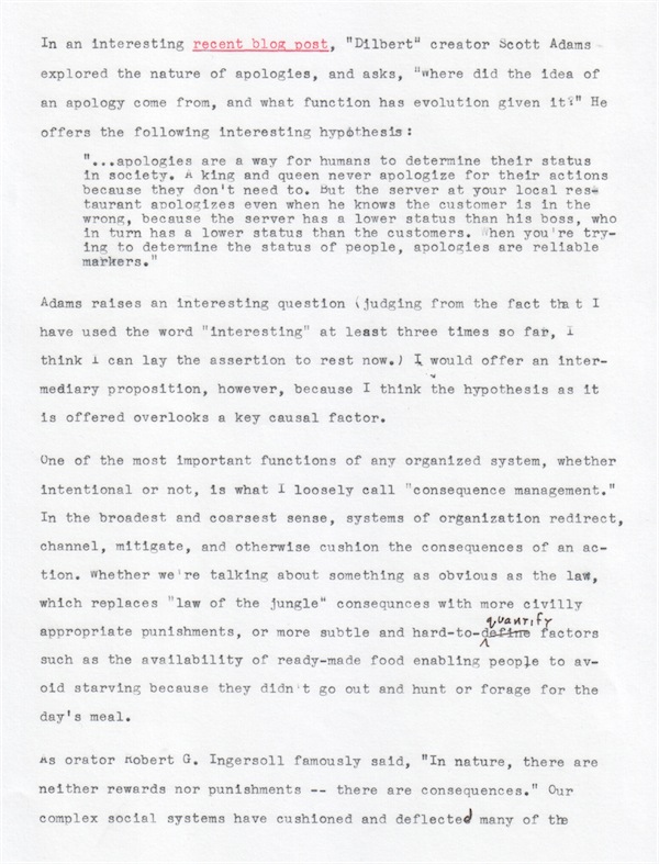 Truth or Consequences - 1