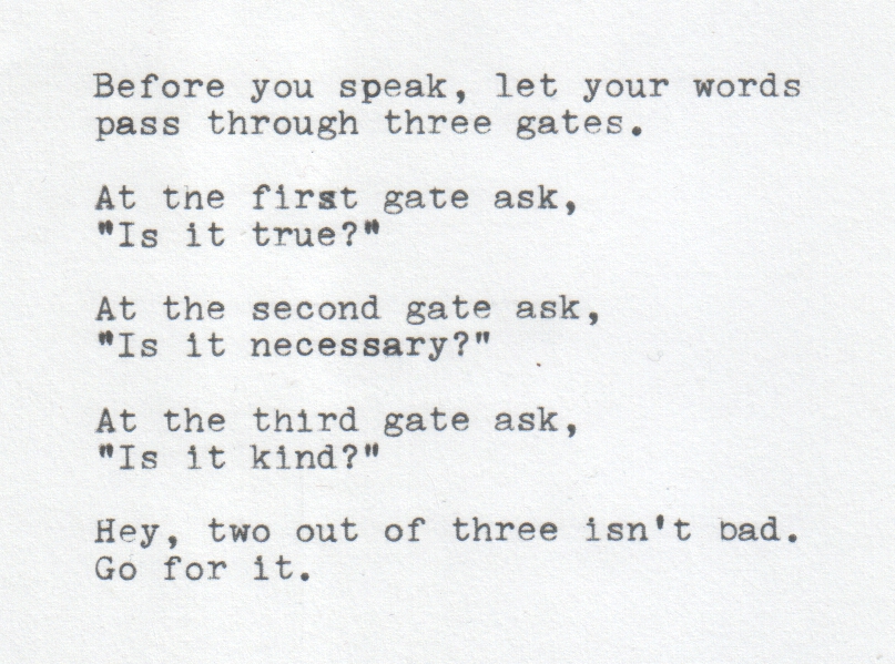 The Three Gates